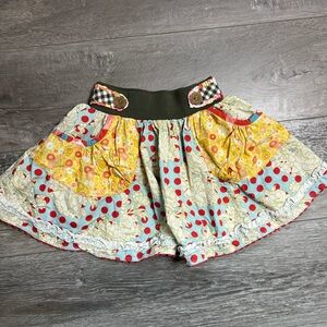 Matilda Jane Clothing Size 4 EUC Dairy Queen Gabi Skirt